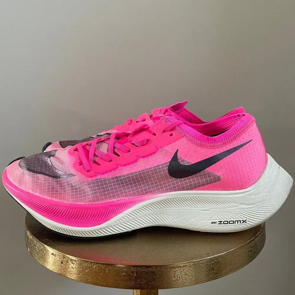 Nike ZoomX Vaporfly NEXT% Pink Blast Shoes | Mens 12